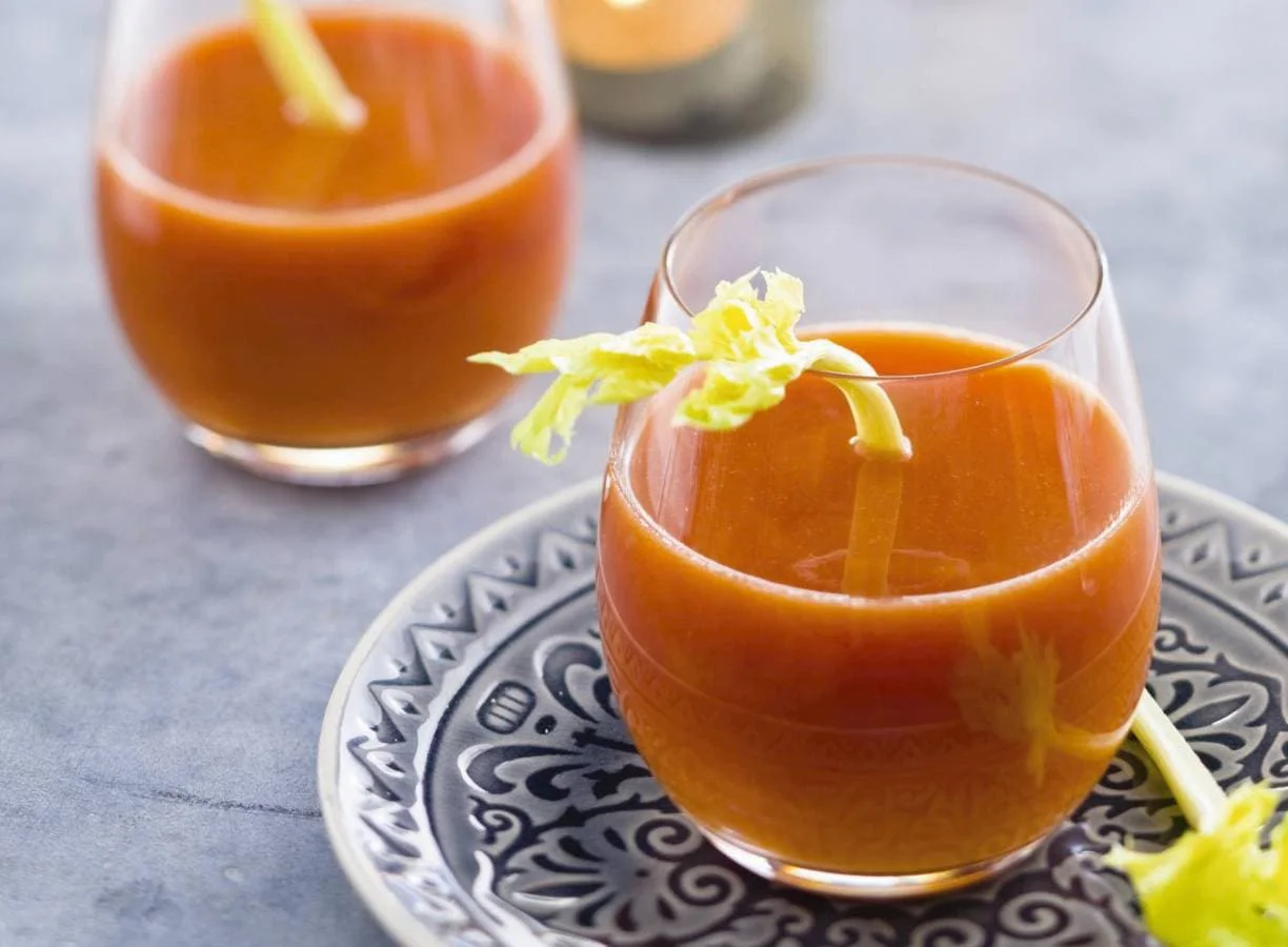 Bloody mary met wortelsap