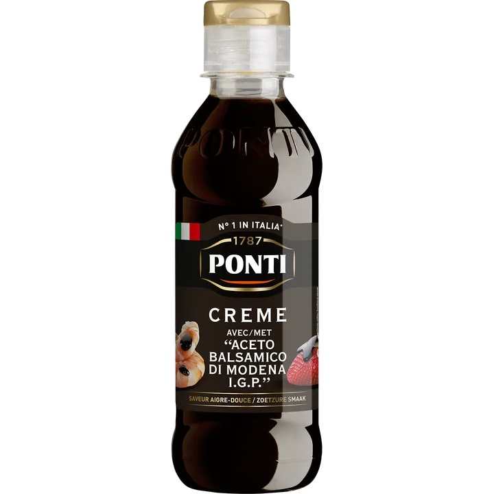 Ponti Creme met Aceto Balsamico di Modena 250g