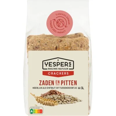 Yespers Crackers zaden & pitten