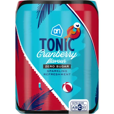 AH Tonic cranberry flavour zero 4-pack