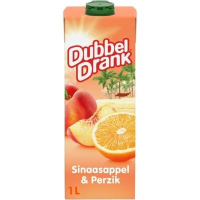 DubbelDrank Sinaasappel & perzik