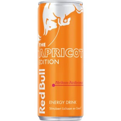 Red Bull Energy drink abrikoos-aardbei 12-pack