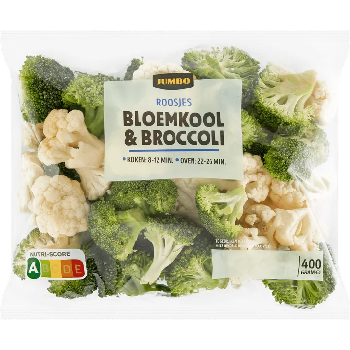 Jumbo Roosjes Bloemkool & Broccoli 400 g
