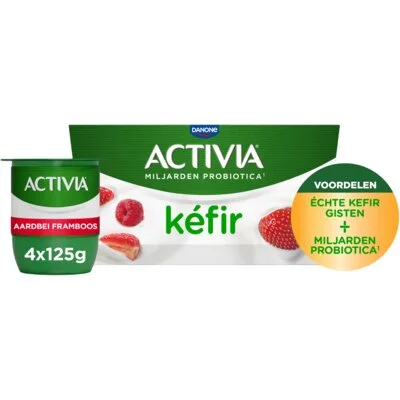 Activia Kefir aardbei & framboos