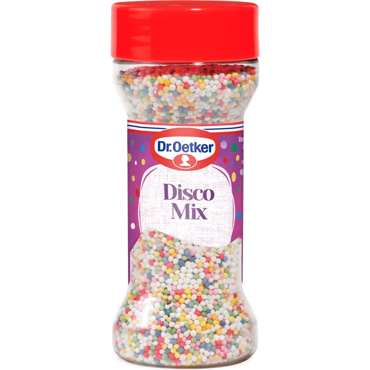 Dr. Oetker Disco Mix Taart Versiering 65g