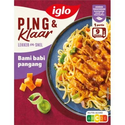 Iglo Ping & klaar babi pangang