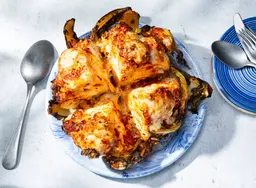Bloemkool 'parmigiana' met whipped mozzarella