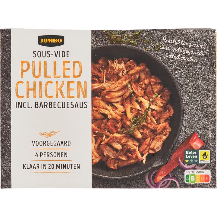 Jumbo Pulled Chicken 400 g
