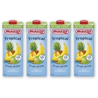 Maaza Tropical fruit drink gst 4-pack