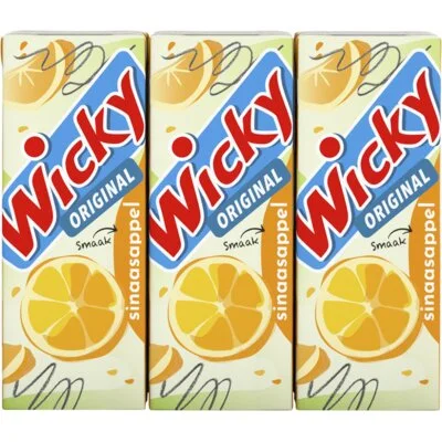 Wicky Sinaasappel 6-pack