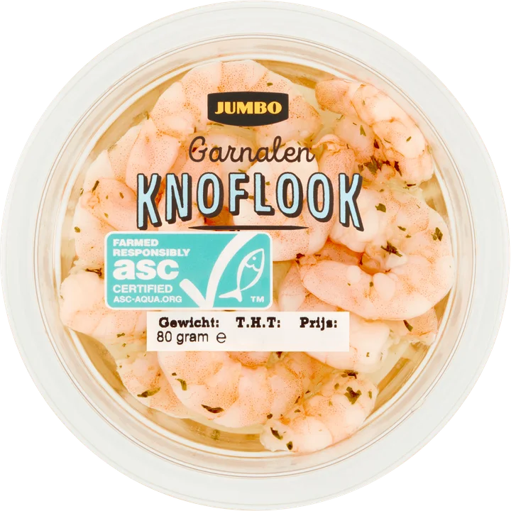 Jumbo Garnalen Knoflook 80 g