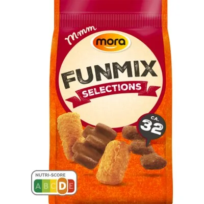 Mora Mini's Funmix Selection 32 Stuks 504 g