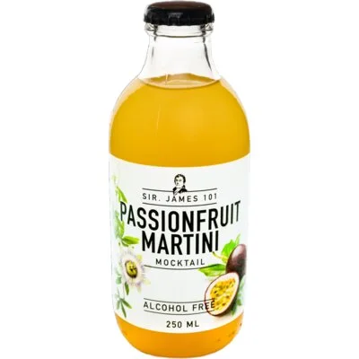 Sir. James 101 Passionfruit martini