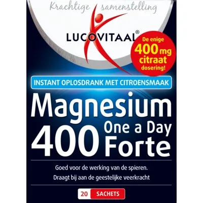 Lucovitaal Magnesium 400 one a day forte