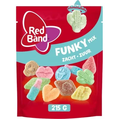 Red Band Funky Mix Zacht Zuur 215g