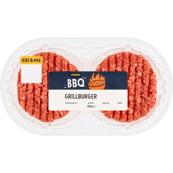 Jumbo BBQ Grillburger 180 g