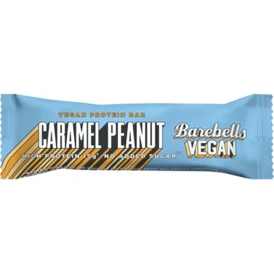 Barebells Vegan protein bar caramel peanut