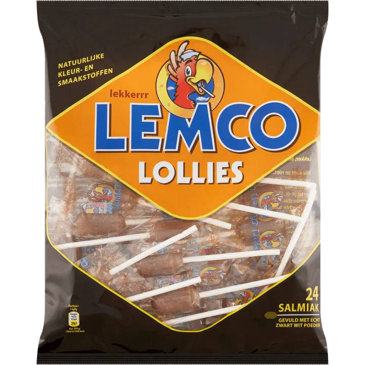 Lemco Lollies Lekkerrr 24 Stuks 240 g