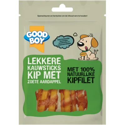Good boy Lekkere kauwsticks kip + zoete aardappel