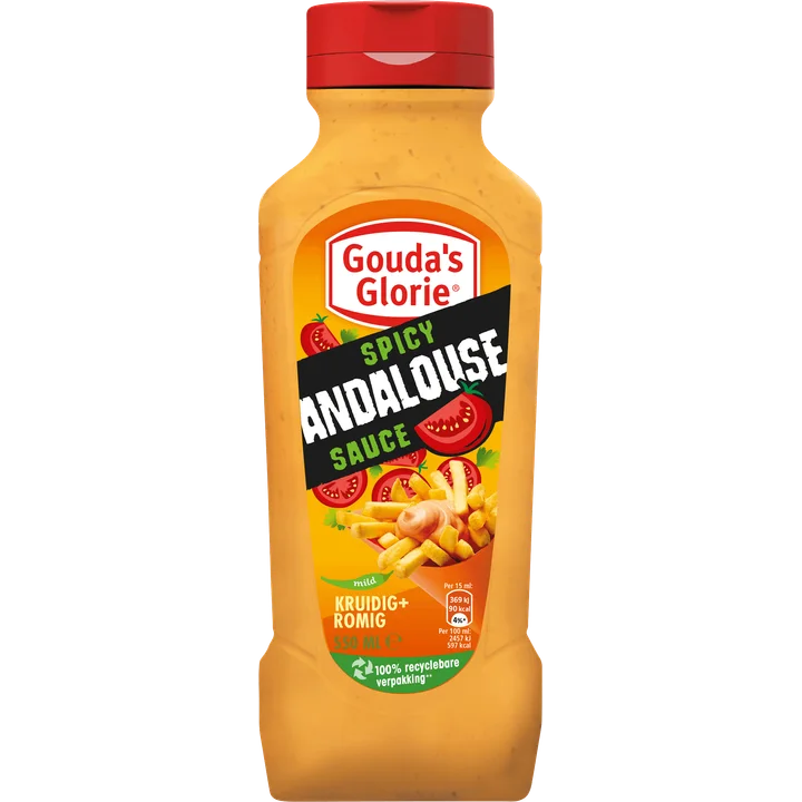 Gouda's Glorie Spicy Andalouse Sauce 550 ml