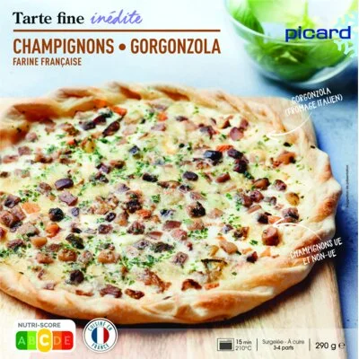 Picard Taart paddenstoelen gorgonzola