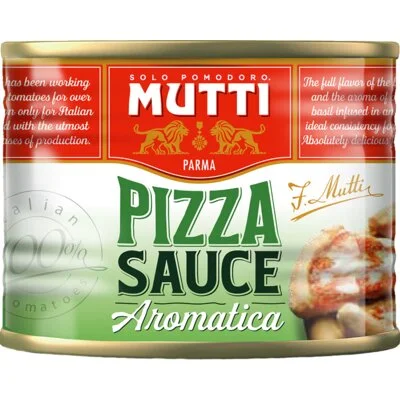 Mutti Pizzasaus Aromatizzata 210g