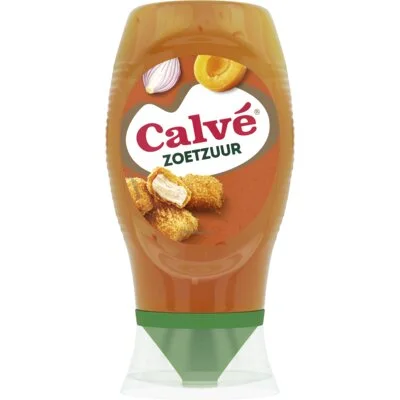 Calvé Knijpfles Zoetzuur Saus 250 ml