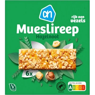 AH Mueslireep hazelnoot