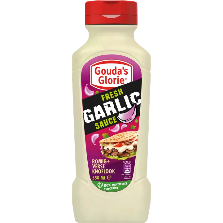 Gouda's Glorie Fresh Garlic Sauce 550 ml