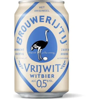 Brouwerij 't IJ Vrijwit witbier 0,5%