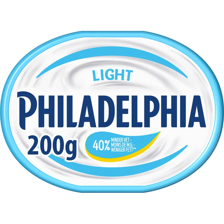 Philadelphia Zacht-frisse Zuivelspread Original Light, kuipje 200 g