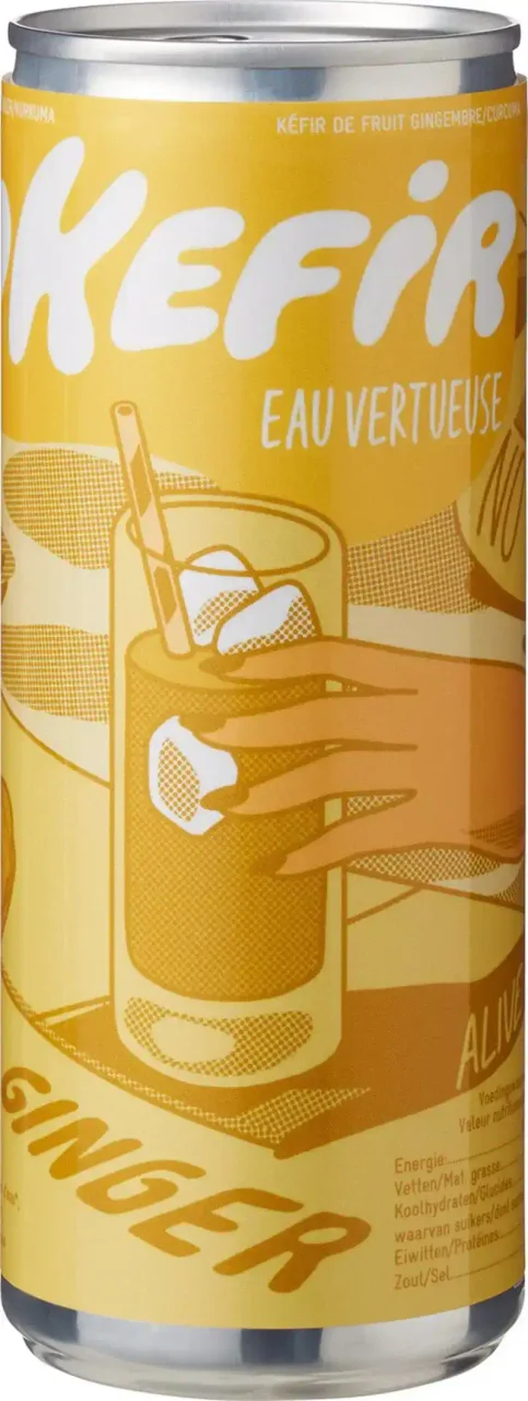 Waterkefir gember