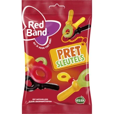 Red Band Pret Sleutels 180 g