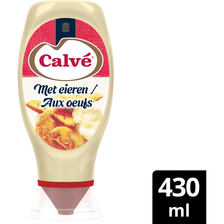 Calvé Knijpfles Belgische Mayonaise 430 ml