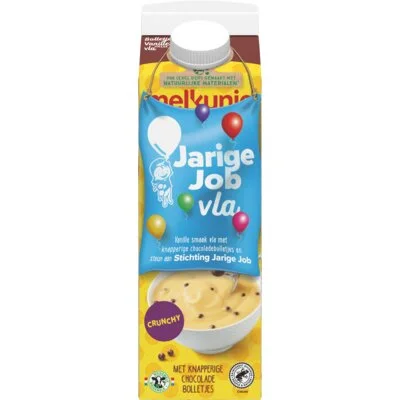 Melkunie Bolletjesvla met vanillesmaak