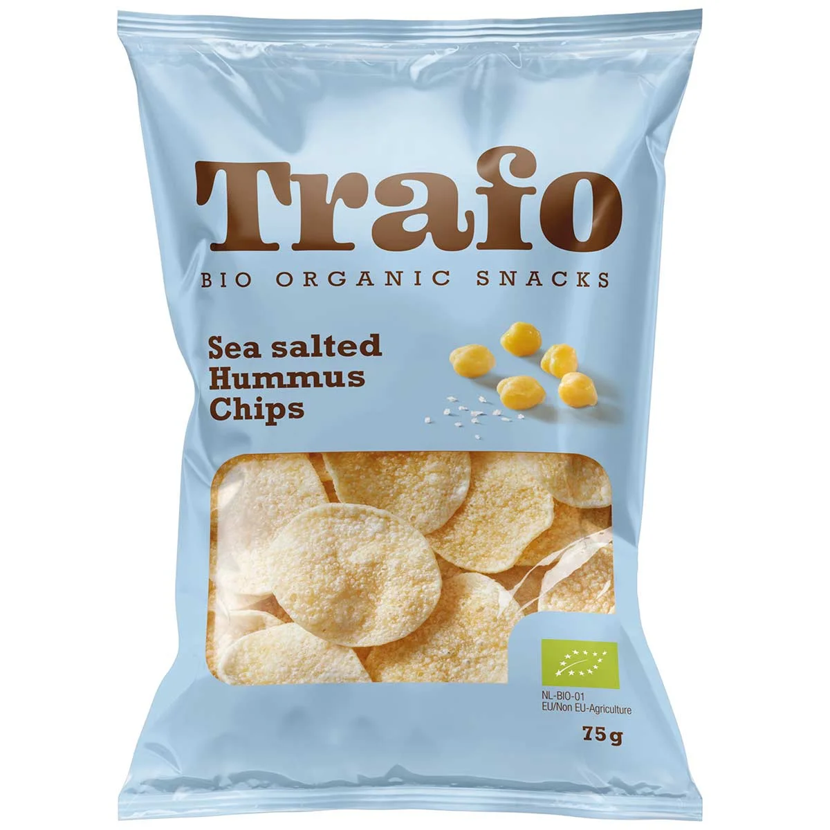 Hummus chips zeezout