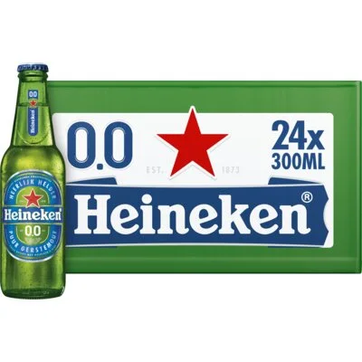 Heineken Premium pilsener 0.0 krat