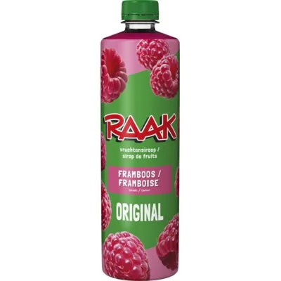 Raak Vruchtensiroop frambozensmaak