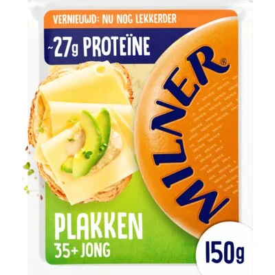 Milner Jong 35+ Kaas Plakken