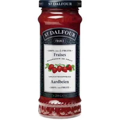 St Dalfour Aardbeien vruchtenspread