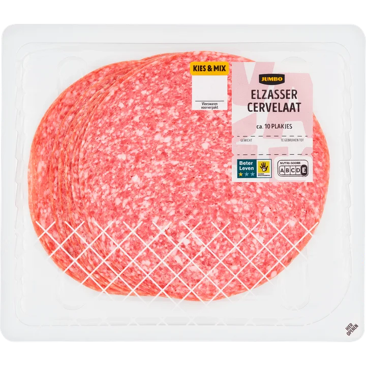 Jumbo Elzasser Cervelaat 150 g