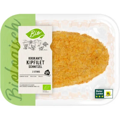 AH Biologisch Krokante kipfiletschnitzel