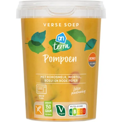 AH Terra Verse soep pompoen