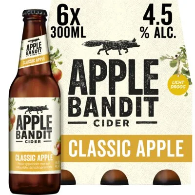 Apple Bandit Classic apple cider 6-pack