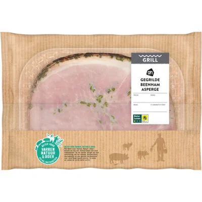 AH Gegrilde beenham asperge