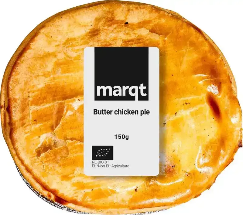 Butterchicken pie