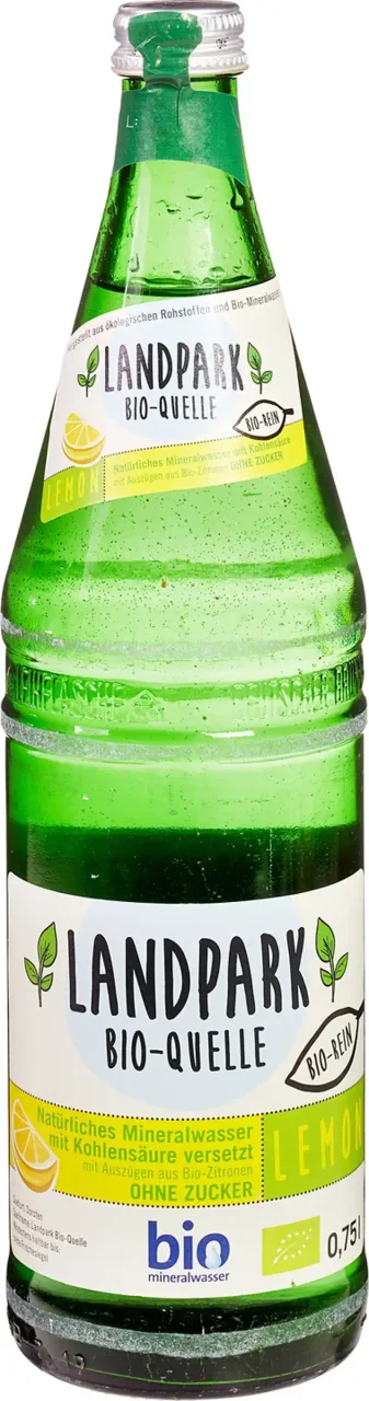 Mineraalwater met koolzuur citroen
