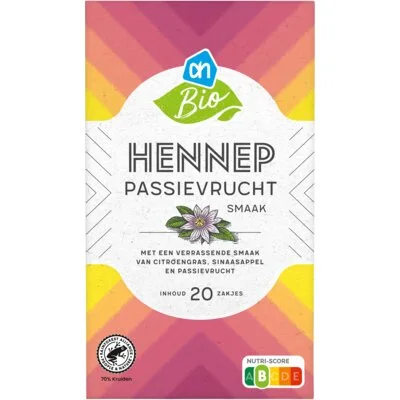 AH Biologisch Hennep passievruchtsmaak