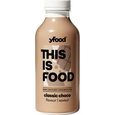 Yfood This is food drinkmaaltijd classic choco