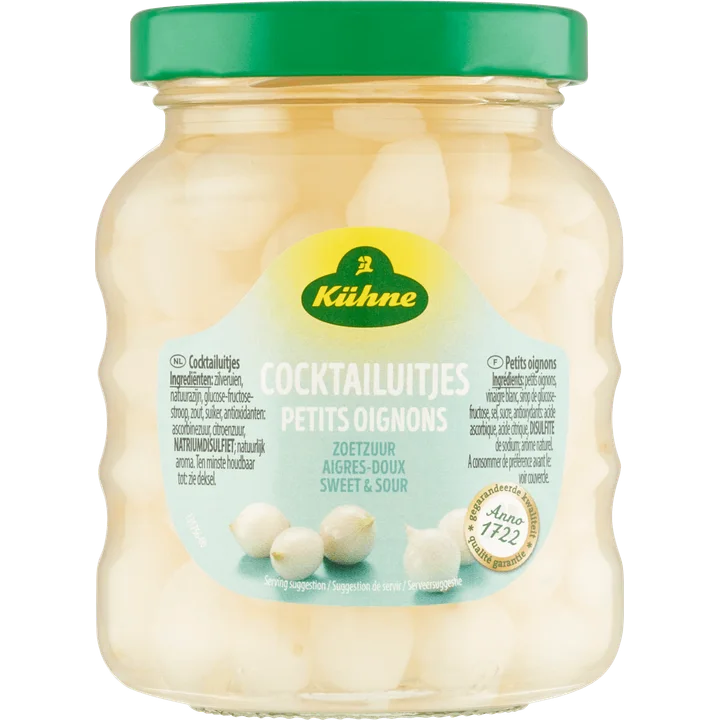Kühne Cocktailuitjes Zoetzuur 170 g